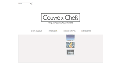 Desktop Screenshot of couvrexchefs.com